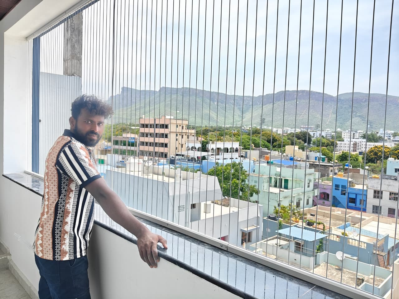 Invisible Grill Installation in Chennai